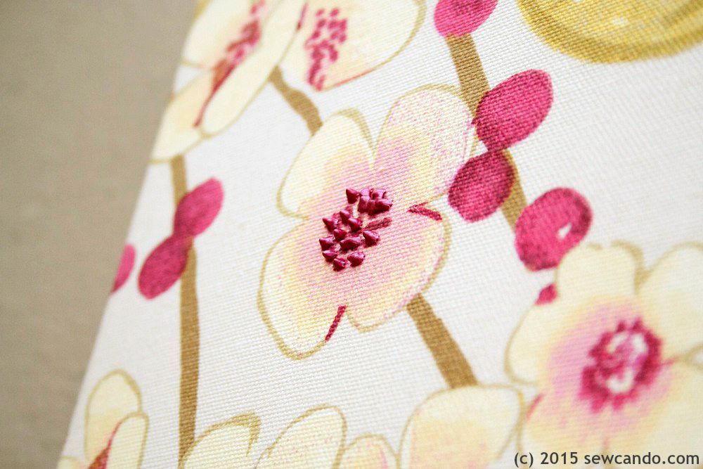 Sew Can Do Tutorial Time Faux Painting Wall Art Using Fabric